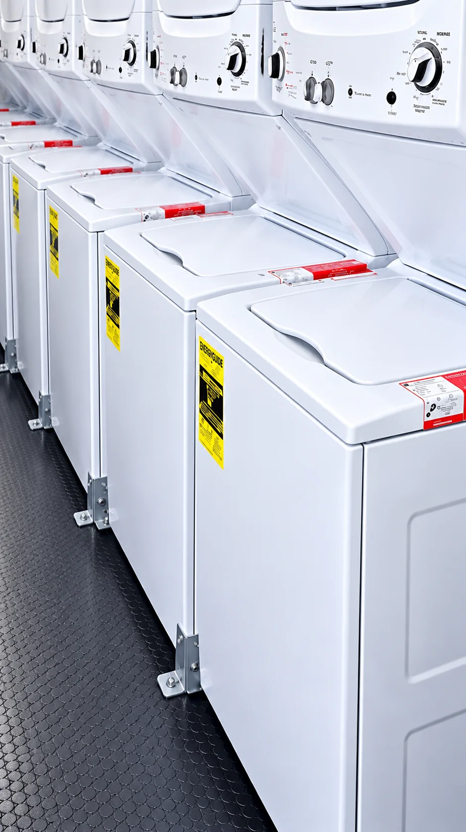 Temporary commercial laundry equipment: 24ft Laundry Trailer: 24ft commercial laundry trailer washing machines